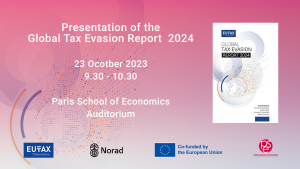 Global Tax Evasion Report 2024 Launch